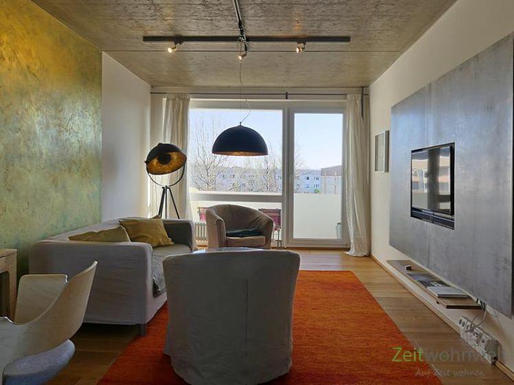 (EF0500_M) Dresden: Coswig, genial gestaltete Dachwohnung mit Balkon, neu möbliert, WLAN und PKW-Stellplatz inklusive - Foto 1
