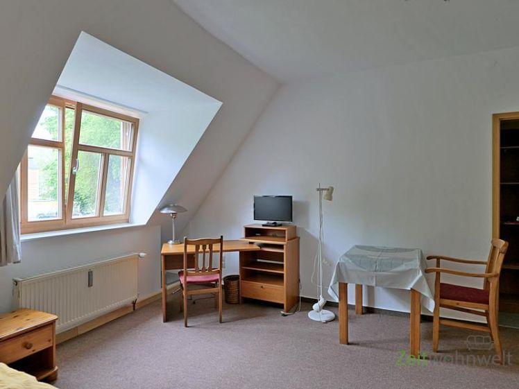 (EF0799_M) Dresden: Strehlen, kleines möbliertes Apartment, preiswert für Wochenendheimfahrer, WLAN inklusive - Foto 1