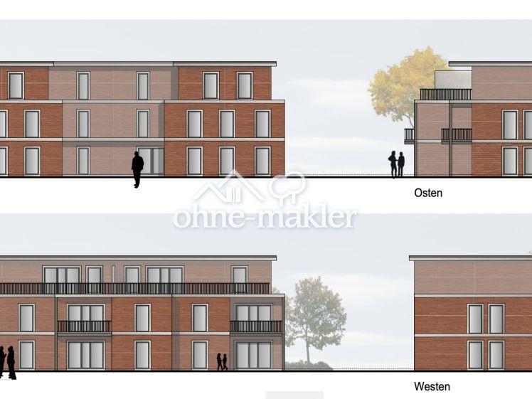 Zentrale 3-Zimmer-EG-Neubauwohnung mit Blick ins Grüne und eigenem Garten - Foto 1