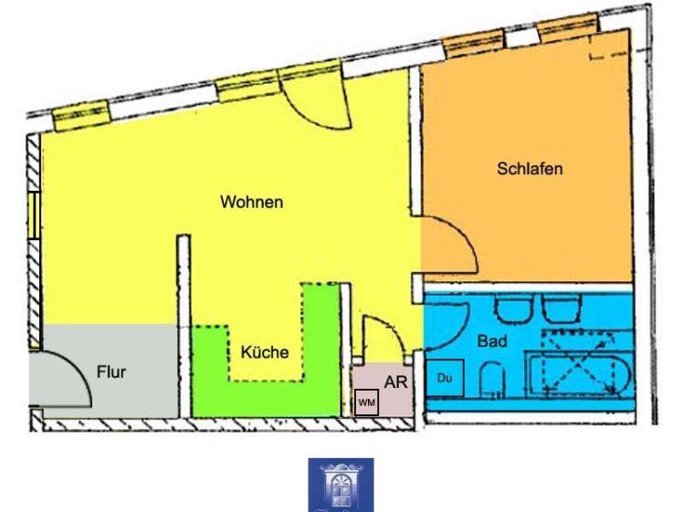 Himmlische Dachwohnung mit Tageslichtbad mit Wanne und Dusche! - Photo 1