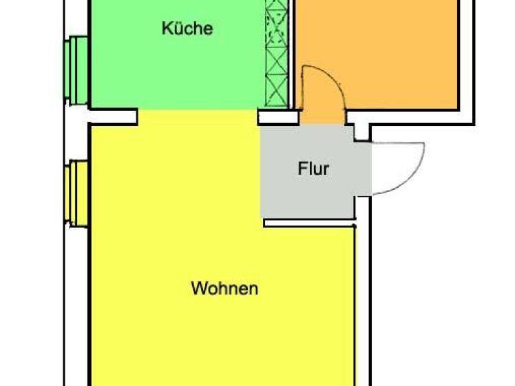 Verträumte Wohnung mit Balkon, EBK und Tageslichtbad! - Photo 1