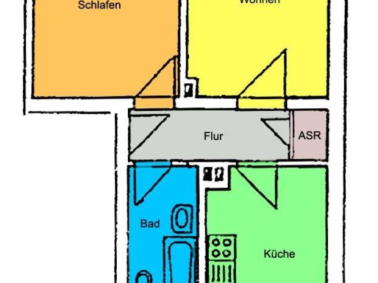 Ihr neuer Lieblingsplatz in ruhiger Umgebung! Tageslichtbad und separate Küche! - Photo 1