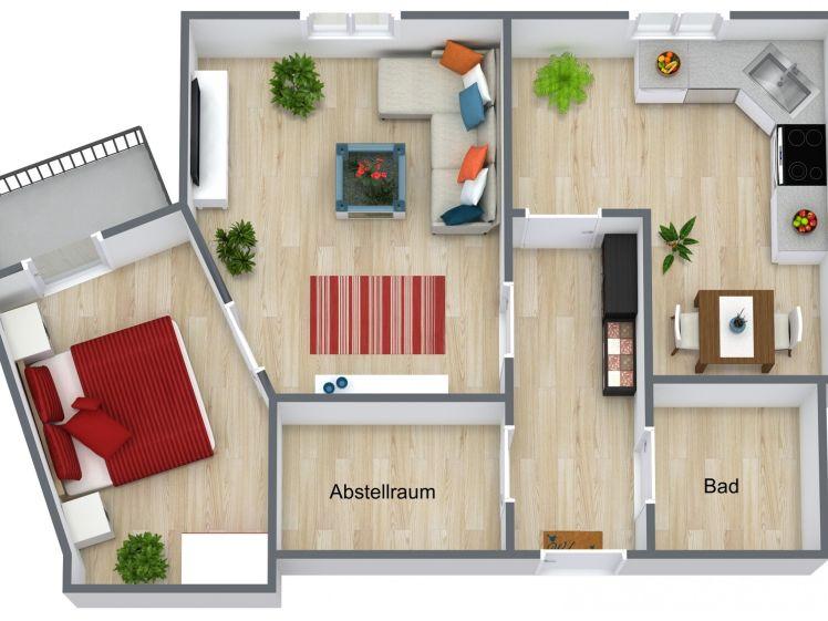 Sanierte Wohnung mit Balkon und Fahrstuhl - Foto 1
