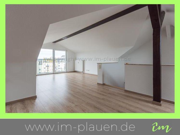 Balkon – Aufzug – 108 m² | 4-Zimmer-Maisonette Plauen Seehaus - Photo 1