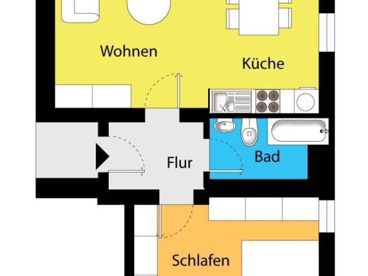 Bezaubernde Wohnung in Radebeul! - Photo 1