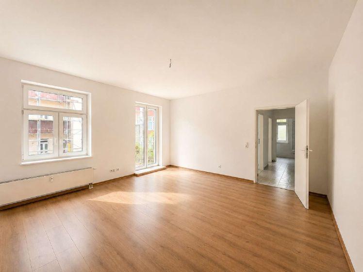 3-Raumwohnung mit Balkon im ruhigen Hinterhaus in Gohlis! - Foto 1