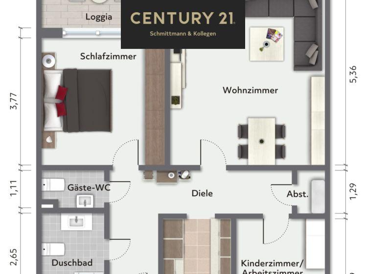 Guter Jahresstart: Gut geschnittene Wohnung zwischen Gartenstadt und Phöenixsee - Foto 1