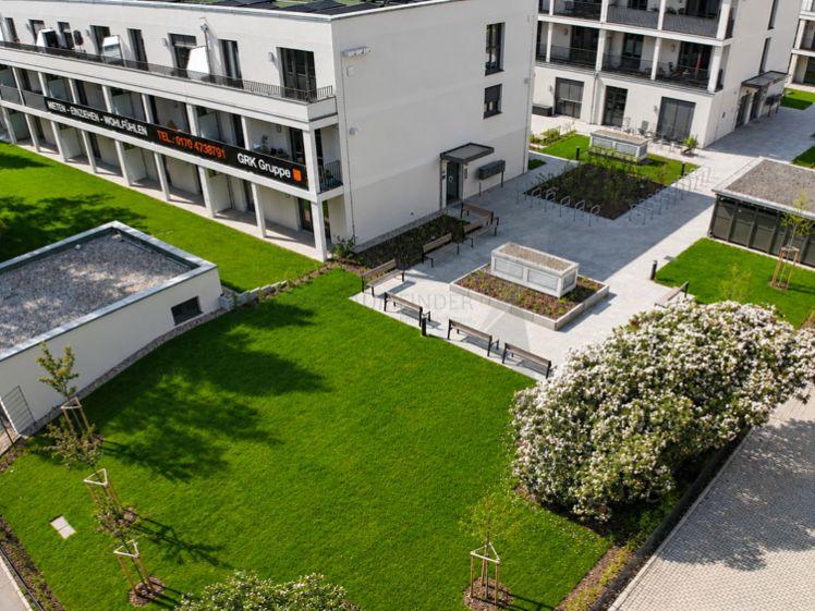 + Frühlingsangebot + Barrierefreie 1-Zimmer-Wohnung mit Terrasse, bodentiefer Dusche & Einbauküche - Photo 1