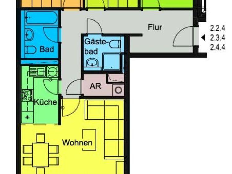 Lust auf ein neues modernes Zuhause? Großer Balkon, 2 Bäder, Fußbodenheizung! - Photo 1