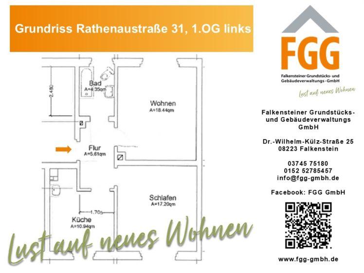 Sehr schöne 2-Raum-Wohnung - Photo 1