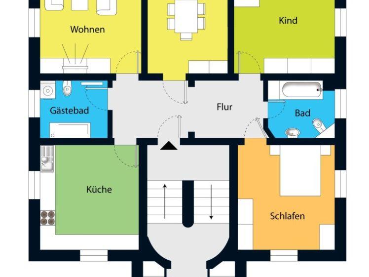 Stilvolle Familienwohnung mit Kamin! - Photo 1