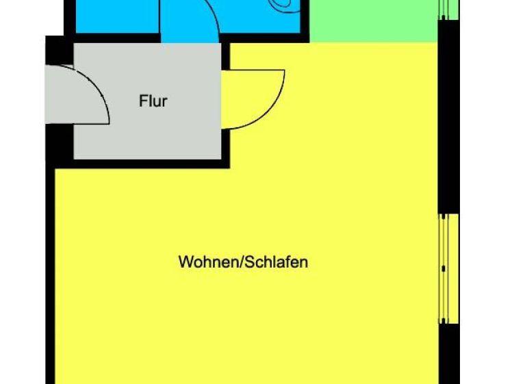 Ihre erste eigene Wohnung in ruhiger und grüner Lage in Neusörnewitz! - Photo 1