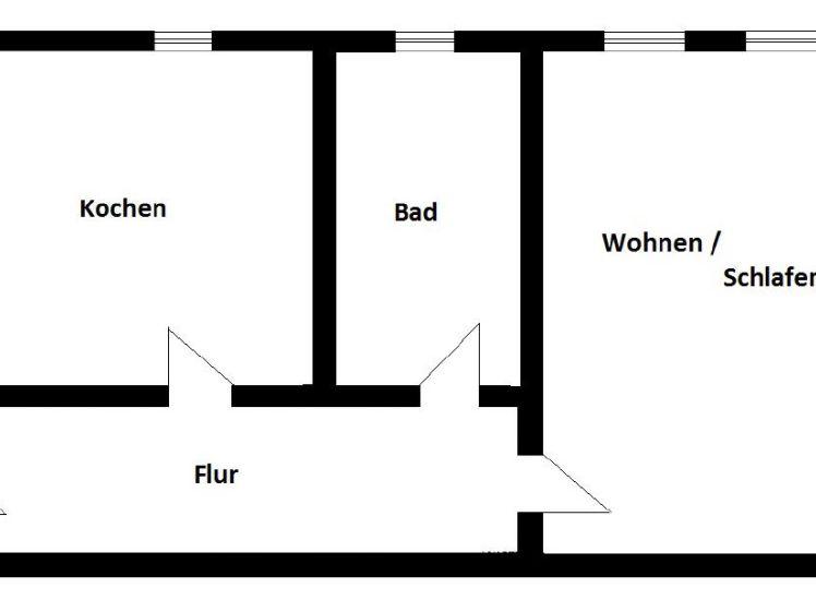 Wohnung in Zwickau (Mitte-West) - Foto 1