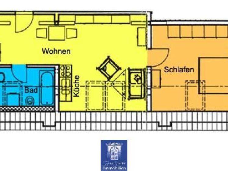 Individuelle Dachgeschosswohnung mit offener Küche! - Foto 1