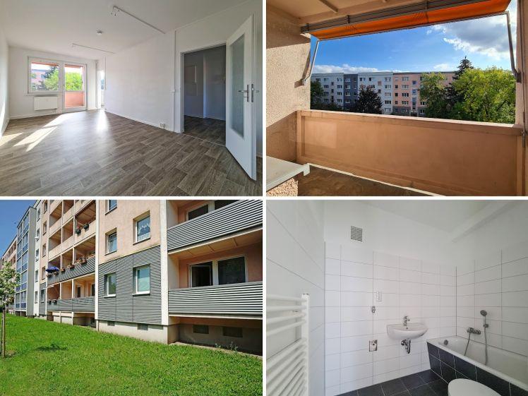 Helle, moderne 3 Zimmerwohnung mit Balkon & chicen Wannenbad (Stellplatz auf Anfrage) - Photo 1
