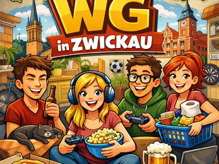 WG Zimmer in Zwickau mit großen Wohnzimmer - Photo 1