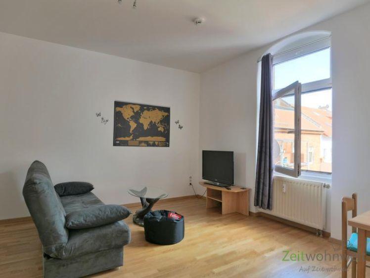 (EF1262_M) Erfurt: Löbervorstadt, neu möblierte 2,5-Zimmer-Wohnung mit Balkon und PKW-Stellplatz - Foto 1