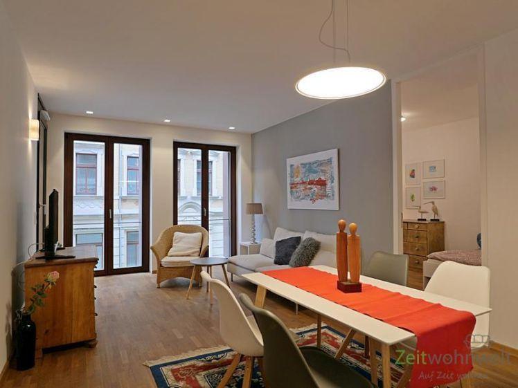 (EF0473_M) Dresden: Wilsdruffer Vorstadt/Seevorstadt-West, möblierte 3-Zi.-City-Wohnung mit Balkon bei der Semper-Oper - Foto 1