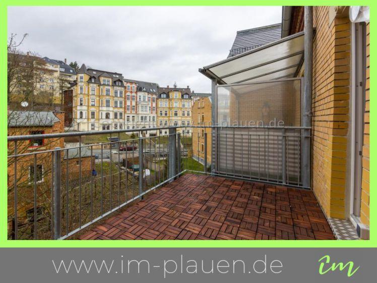 Balkon - Badewanne - Dusche - Tageslichtbad | 2-Zimmer-Wohnung Plauen Syratal - Photo 1