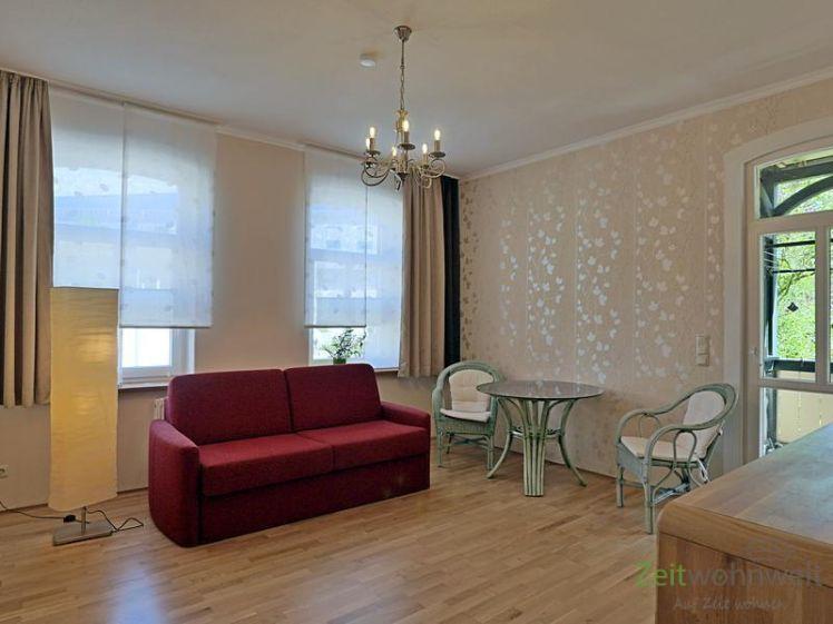 (EF0672_M) Jena: Lichtenhain, geniale 2-Zimmer-Wohnung, vollmöbliert, überdachte Terrasse, Wohnküche, Service inklusive - Photo 1