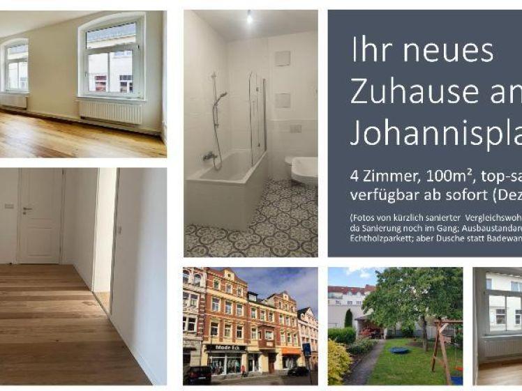 ***Erstbezug nach Renovierung, große und wunderschöne 4-Raum-Altbauwohnung*** - Photo 1
