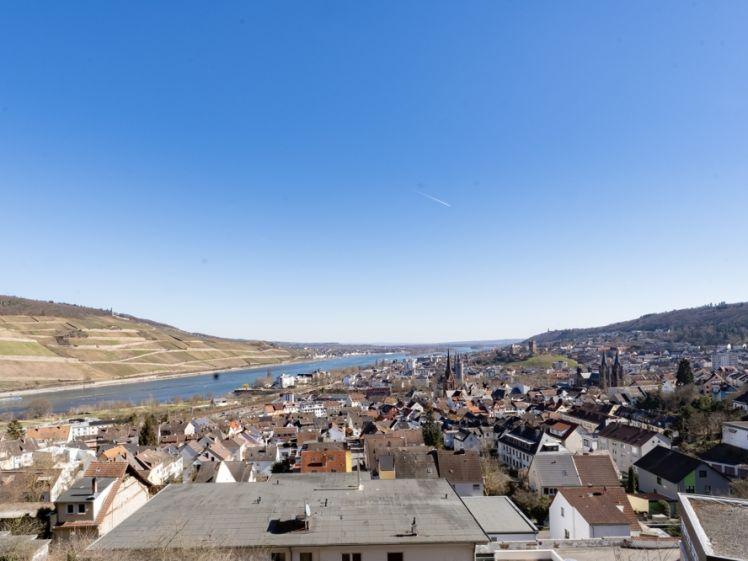 Gehoben möbiliertes Apartment mit traumhaftem Rheinblick - Foto 1