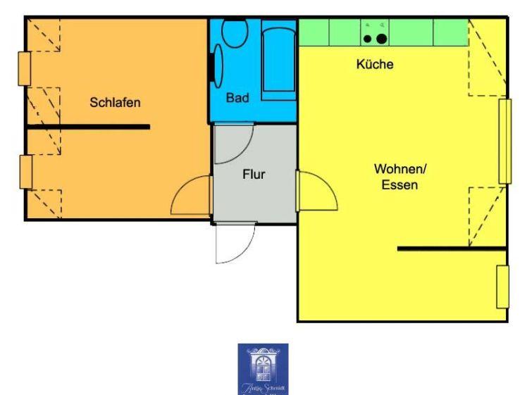 Individuelle Wohnung mit EBK im Dachgeschoss! - Photo 1