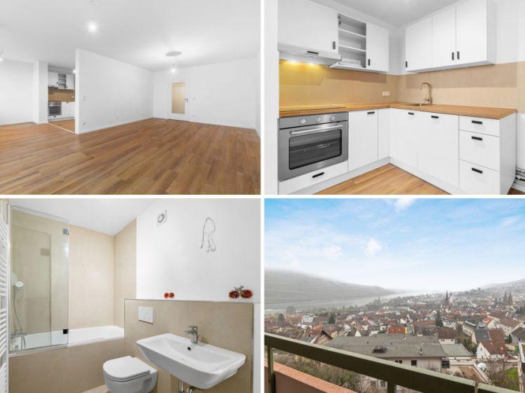 Ideal fürs Alter - Sanierte 3-Zimmer-Wohnung mit Rheinblick - Photo 1