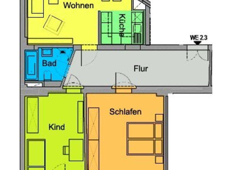 Elbnah Wohnen in der Dresdner Johannstadt! Balkon und Loggia! - Photo 1