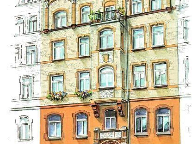 Jößnitzer Str. 143, Wohnung 8 ~~~ Einbauküche, Dachgeschoss, Balkon, Bad mit Wanne - Photo 1