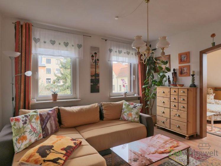 (EF1239_M) Zwickau: Wilkau-Haßlau, hübsche möblierte Wohnung in ruhiger Nebenstraße - Foto 1