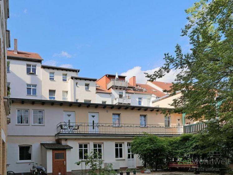 (EF1153_M) Jena: Zentrum, kleine kunstvoll möblierte Wohnung mit Freisitz im ruhigen Innenhof, Reinigung inkl. - Photo 1