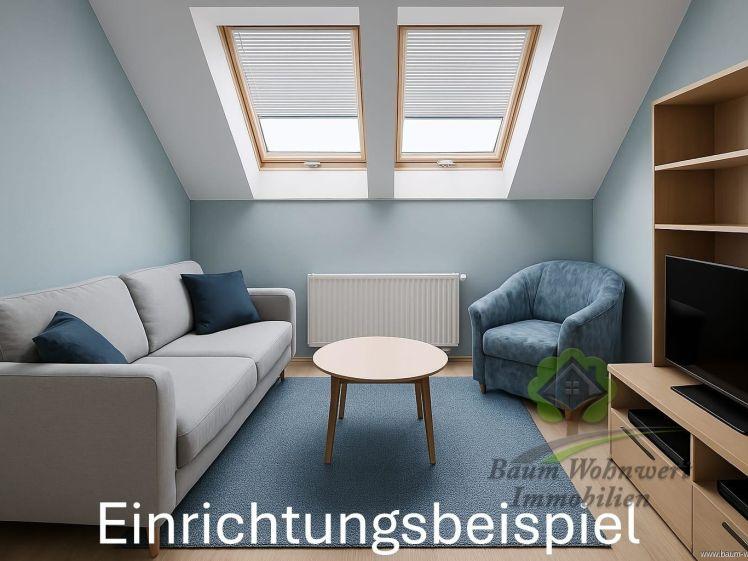 Charmante 1,5-Zimmer-DG-Wohnung mit zusätzlicher Lagerfläche unterm Dach! - Foto 1