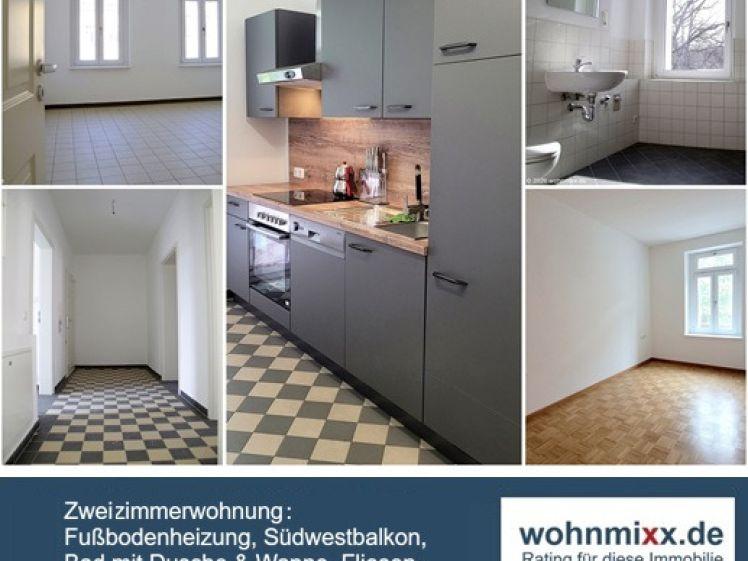 Perfekt: Südwestbalkon, FB-Heizung, Bad mit Du + Wanne, Parkett... - Photo 1