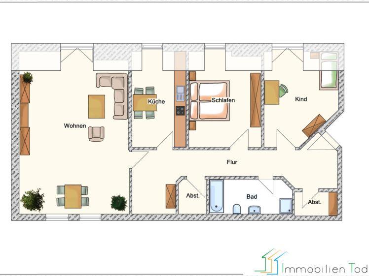 Barrierearme Innenstadtwohnung mit Aufzug und TG-Stellplatz - Photo 1