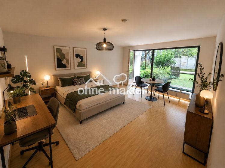Maxvorstadt: Ruhige 1-Zimmer-Gartenwohnung in Toplage – nur 3 Min. zur U-Bahn! - Foto 1