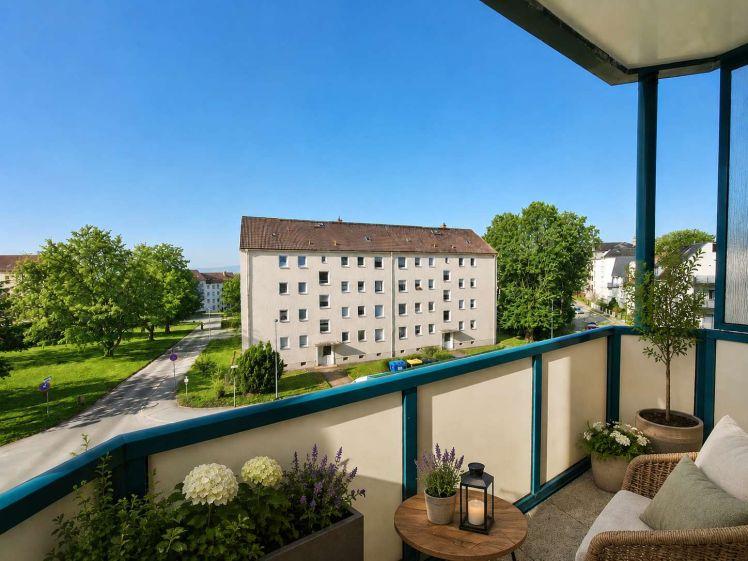 Platz an der Sonne! Modernisierte Wohlfühlwohnung mit Balkon im Wasserturmgebiet ab 16.09.2026 - Foto 1