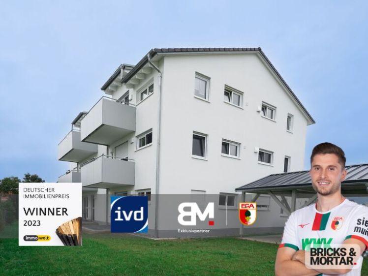 4 ZKB mit Balkon und Abstellraum sowie 2 Carportstellplätze, Warmmiete 1330,00 €, Erstvermietung - Foto 1