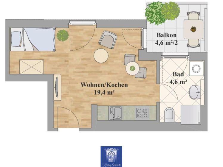 Entzückende Wohnung mit hochwertiger Ausstattung! Tageslichtbad! - Photo 1