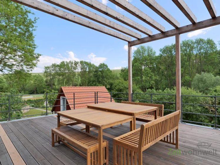 (EF0914_M) Erfurt: Möbisburg-Rhoda, modernes möbliertes Wohnhaus in traumhafter grüner Wohnlage, WLAN, Balkon, Service - Photo 1