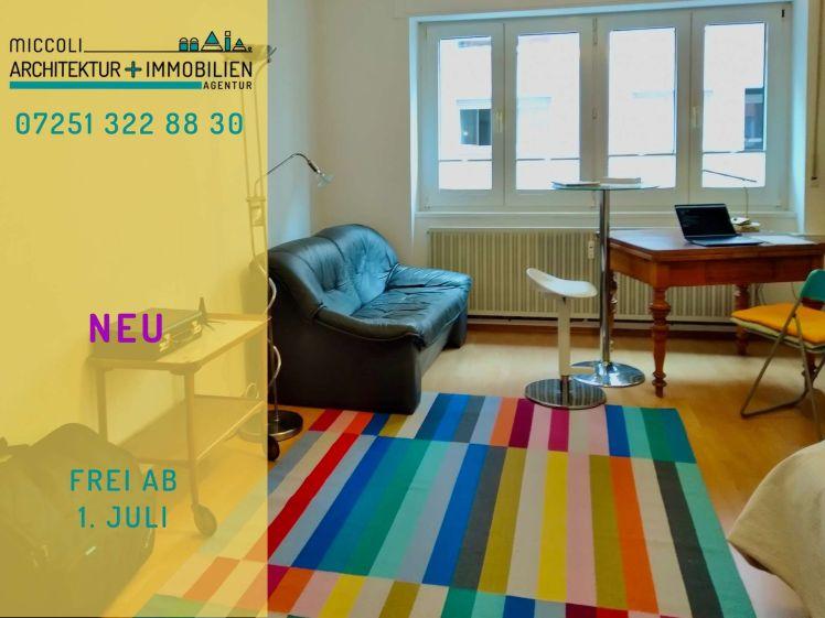 Idealer Rückzugsort in der Oststadt: Charmante 1-Zimmer-Wohnung in der Nähe des Durlacher Tors - Foto 1