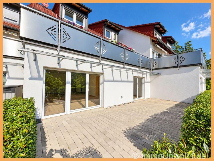 Großzügige 2-Zimmer 111 m² Terrassenwohnung mit Fußbodenheizung + 2 KfZ Plätze in Eckenhaid - Photo 1