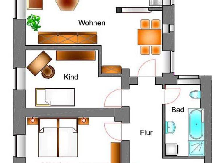 Wohlfühlwohnung mit Balkon, Tageslichtbad und vorteilhafter Raumaufteilung! - Photo 1