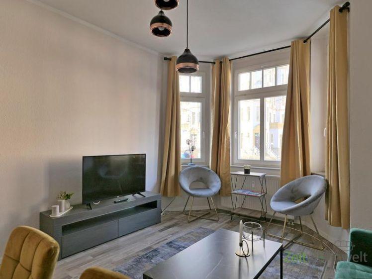 (EF1008_M) Chemnitz: Kaßberg, schönes möbliertes Apartment in einer sanierten Stadtvilla, WLAN inklusive - Photo 1