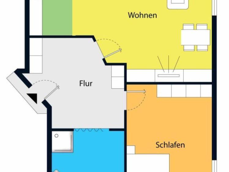 Wohlfühlwohnung mit großem Balkon und Tageslichtbad mit Dusche! - Foto 1