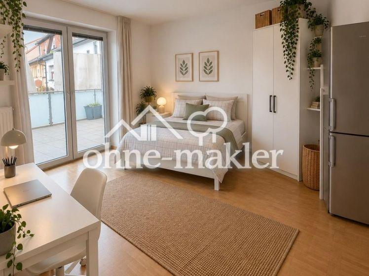 🔥 Möbliertes Zimmer in Bruchsal Zentrum - 500 € all Inclusive | Mit Zugang Balkon🌿 - Foto 1