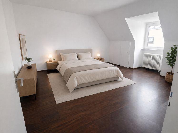 Stadtnah und komfortabel - 3-Zimmer-Wohnung im Dachgeschoss - Foto 1