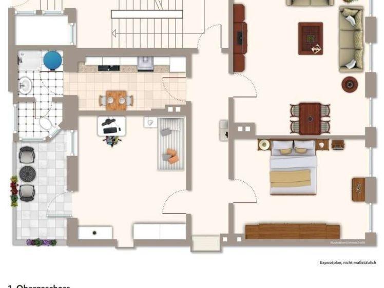Drei-Raum-Wohnung im Zentrum. Mit Balkon. - Foto 1