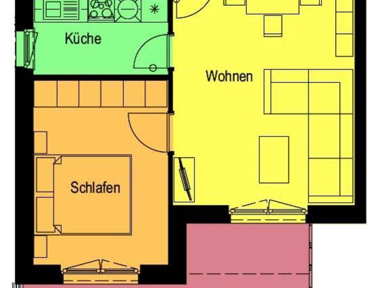 Himmlische Wohnung! Großer Balkon! Fußbodenheizung! - Photo 1