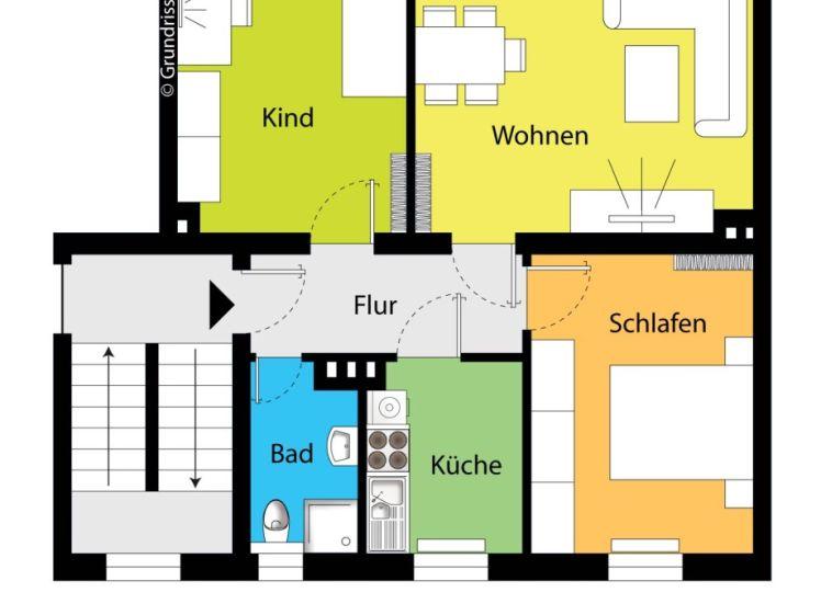 Ihre Wohlfühlwohnung in Radebeul! - Foto 1